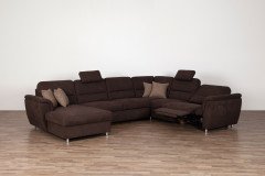 Deva von Grant Factory - Sofalandschaft rechts braun