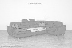 Deva von Grant Factory - Sofalandschaft rechts braun