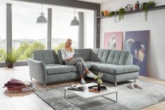 MP-IN20016 von Megapol - Ecksofa Variante rechts steel