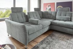 MP-IN20016 von Megapol - Ecksofa Variante rechts steel