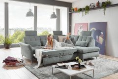 MP-IN20016 von Megapol - Ecksofa Variante rechts steel