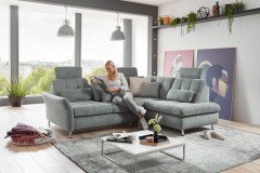 MP-IN20016 von Megapol - Ecksofa Variante rechts steel