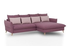 Walker von Exxpo - Ecksofa Variante rechts lilac