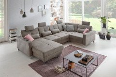 MP-IN20040 von Megapol - Wohnlandschaft Variante rechts grau