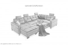 MP-IN20040 von Megapol - Wohnlandschaft Variante rechts grau