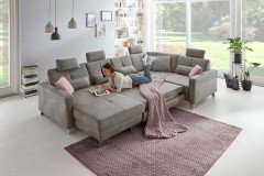 MP-IN20040 von Megapol - Wohnlandschaft Variante rechts grau