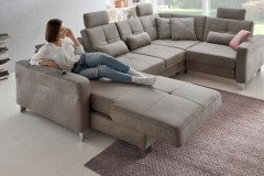 MP-IN20040 von Megapol - Wohnlandschaft Variante rechts grau