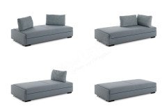 Maxxi von Bali - Funktionssofa blau