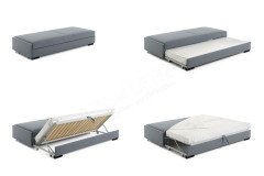 Maxxi von Bali - Funktionssofa blau