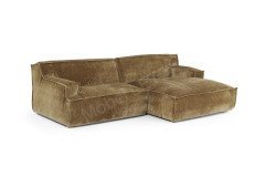 Platani von Easy Sofa - Eckcouch Ausführung rechts army