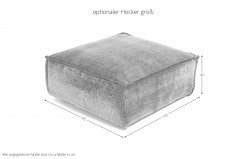 Platani von Easy Sofa - Eckcouch Ausführung rechts army