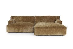 Platani von Easy Sofa - Eckcouch Ausführung rechts army