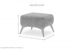 Baggio von Benformato - Loveseat rot