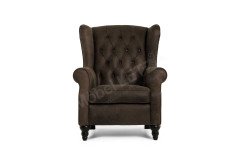 Amazonas-LE21 von GUTMANN - Ohrensessel dunkelbraun