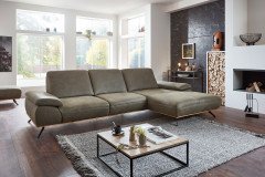Peer-Phillip von Skandinavische Möbel - Ledergarnitur Variante rechts olive