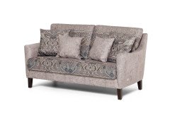 Ancona von Schröno - Polstergarnitur grau-braun