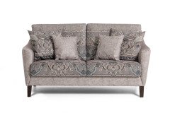 Ancona von Schröno - Polstergarnitur grau-braun