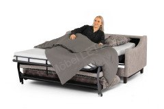 Ancona von Schröno - Polstergarnitur grau-braun