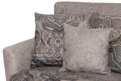 Ancona von Schröno - Polstergarnitur grau-braun