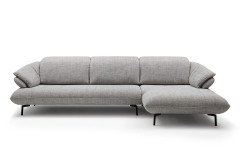 Bluebell von Easy Sofa - Ecksofa Ausführung rechts kiesel