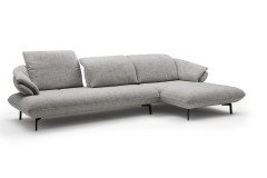 Bluebell von Easy Sofa - Ecksofa Ausführung rechts kiesel