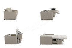 Florenz von Bali - Schlafsofa 140 beige