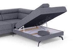 Silver von AZ Iwaniccy - Eckcouch rechts grau