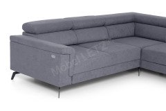 Silver von AZ Iwaniccy - Eckcouch rechts grau