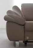 Time-LE15 von Dietsch - Ecksofa schoko