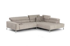Cleveland von Candy - Ecksofa Ausführung rechts silver
