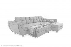 Maranello von Job - Ecksofa Ausführung rechts braun