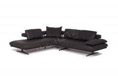 Marella von Easy Sofa - Ledersofa Ausführung links schiefer