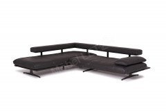 Marella von Easy Sofa - Ledersofa Ausführung links schiefer