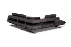 Marella von Easy Sofa - Ledersofa Ausführung links schiefer