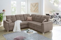 Udine von Job - Ecksofa hellbraun