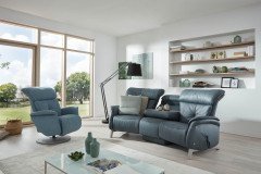 4708 von Himolla - Trapezsofa azuro