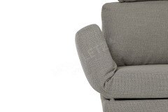 Twister-LE19 von Candy - Ecksofa Ausführung rechts anthrazit