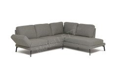 Twister-LE19 von Candy - Ecksofa Ausführung rechts anthrazit