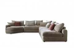 Niella von Easy Sofa - Wohnlandschaft rechts grau