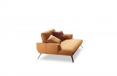 Dover von Poco - Loveseat mustard