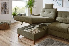 Göteborg von Sit & More - Eckgarnitur Variante links khaki