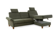 Westerland von Sit & More - Eckgarnitur Variante rechts grün