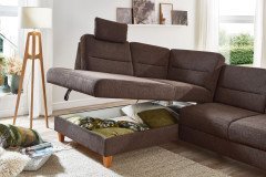 Farö von Sit & More - Ecksofa Variante links espresso