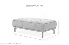 MP-IN20128 von Megapol - Wohnlandschaft Variante links grey