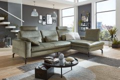 MP-IN20110 von Megapol - Ecksofa Variante rechts olive