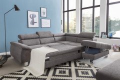 Micky von COTTA - Ecksofa rechts grey