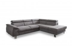 Micky von COTTA - Ecksofa rechts grey