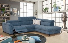 Boca von Grant Factory - Ecksofa Ausführung rechts blau