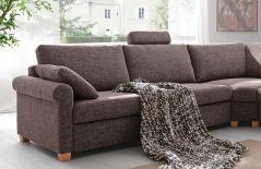 Intermezzo-2.0 von Candy - Eckgarnitur Ausführung rechts taupe
