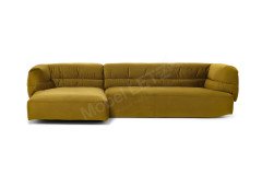 Opal von Easy Sofa - Polstergarnitur Ausführung links olive